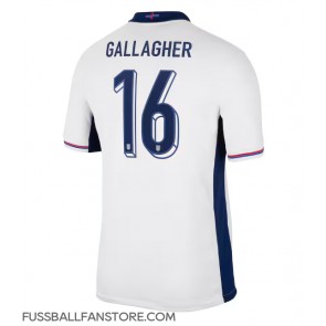 England Conor Gallagher #16 Replik Heimtrikot EM 2024 Kurzarm